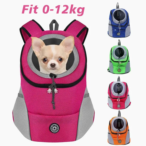 Adjustable Front Pet Carrier for Hiking and Travel