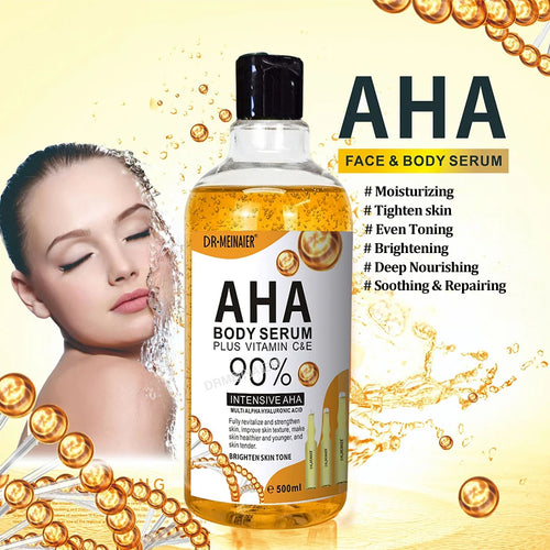 AHA + Vitamin C Body Lotion for Radiant Glow